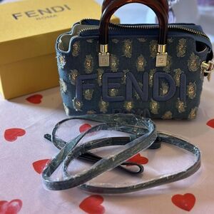 Blue Denim Fashion Mini Bag